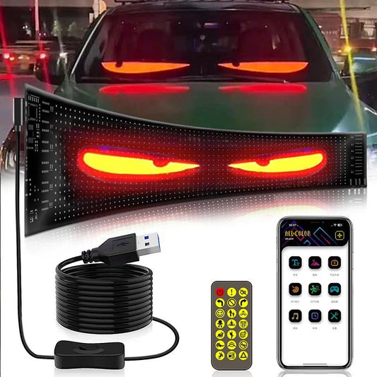 led matrix panel car